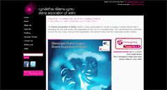 Desktop Screenshot of dramawales.org.uk